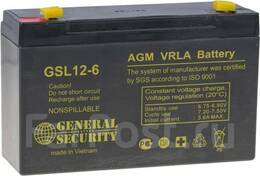 Аккумулятор ИБП General Security GSL12-6 (6В 12Ач)