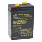 Аккумулятор General Security GSL 26-12 12V 26Ah (ИПБ)